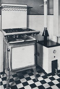 Ideal Boilers & Radiators Ltd. - In Schwarz-Weiß oder graumeliert, dieser Gasboiler ist glasiert