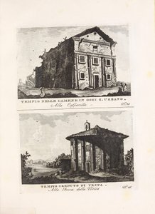 Illustration aus dem Buch Vedute antiche e moderne le più interessanti della città di Roma von unbekanntem Autor, veröffentlicht von Presso Venanzio Monaldini, Stefano Piale in Piazza di Spagna (Italien, ca. 1820)