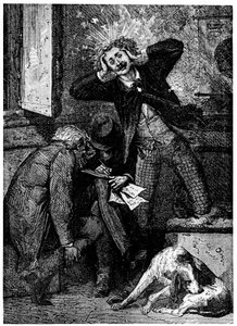 Illustration aus De la Terre à la Lune von Jules Verne, 1865