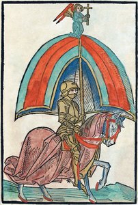 Illustration aus Richentals illustrierter Chronik, 1480er Jahre von Unbekannt