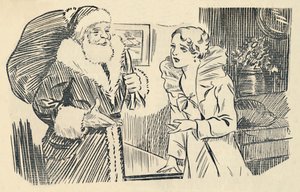 Illustration aus The Mystification of Santa Claus, 1936