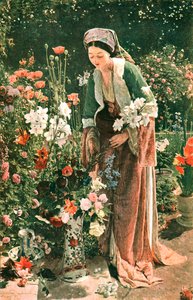 Im Garten des Beys, 1865, ca. 1902 von Unbekannt