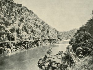 In der Cataract-Schlucht, 1901
