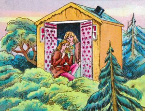 In den Baumwipfeln, ca. 1905