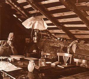 In den Schützengräben, ca. 1914-1918 von Unbekannt