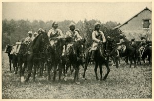 Indische Soldaten an der Front, Erster Weltkrieg, 1914, ca. 1920 von Unbekannt