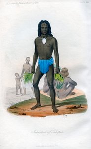 Einwohner von Tikopia, 1848