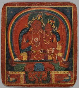 Initiationskarte Tsakalis: Amitabha, frühes 15. Jahrhundert