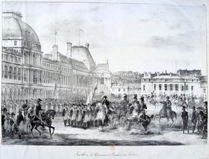 Installation der Regierung in den Tuilerien, 19. Jahrhundert