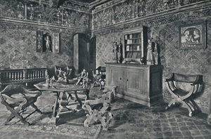 Innenansicht, Palazzo Davanzati, 1928