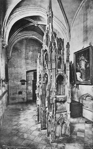 Innenansicht des Grabes von Papst Johannes XXII