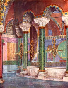 Innenraum der Kirche S. Sophia, Istanbul, Türkei, 1933-1934