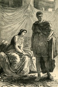 Interview zwischen Octavian und Cleopatra, 1890