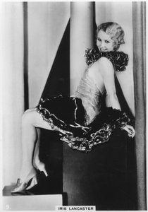 Iris Lancaster, Schauspielerin, um 1938 von Unbekannt