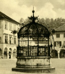 Eisenbrunnen, Bruck an der Mur, Steiermark, Österreich, c1935