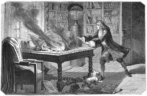 Isaac Newton, englischer Wissenschaftler und Mathematiker, 1874