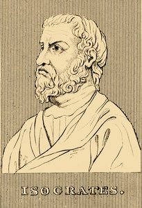 Isokrates, 436-338 v. Chr., 1830