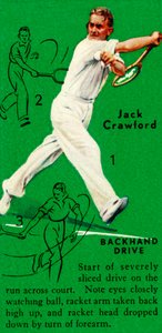 Jack Crawford - Rückhand-Drive, um 1935