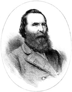 James Longstreet, konföderierter General des amerikanischen Bürgerkriegs, ca. 1880