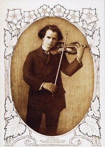 Jan Kubelik spielt am Heiligabend in San Francisco, 1912