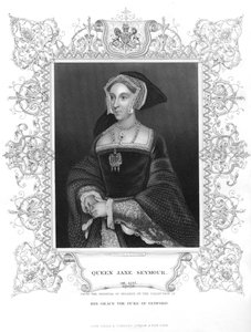 Jane Seymour, dritte Frau von Heinrich VIII., um 1536, 19. Jahrhundert von Unbekannt