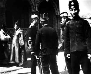 Japanische Truppen, Korea, 1900 von Unbekannt