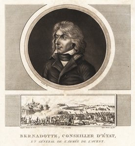 Jean-Baptiste Jules Bernadotte, Staatsrat, später König Karl XIV. Johann von Schweden und Norwegen (1763-1844) von Unbekannt