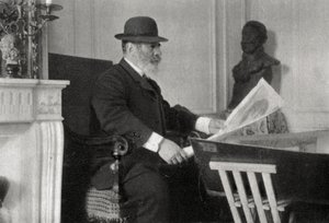 Jean-Francois Raffaelli, französischer Künstler, 1891 von Unbekannt