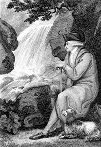 Jean-Jacques Rousseau, französischer politischer Autor, 1787 von Unbekannt