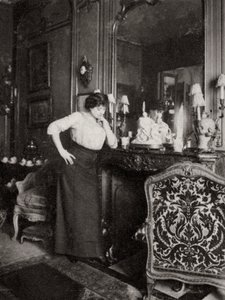 Jeanne Julia Bartet, französische Schauspielerin, 1901
