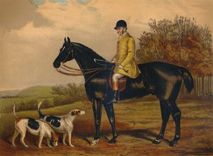 Jem. Morgan - Jäger der Berkeley Jagd, ca. 1879 von Unbekannt