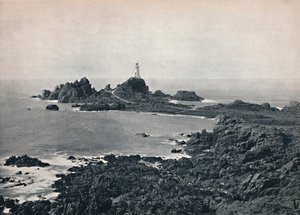 Jersey - La Corbiere Felsen und Leuchtturm
