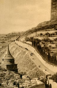 Jerusalem - Grab von Absalom, um 1918-1939