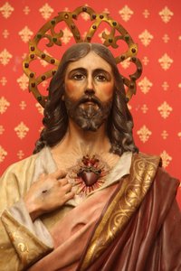 Jesus Skulptur in der San Jeronimo Kirche Madrid Spanien