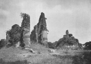 Jetawanarama und Kiri-Dagoba, 12. Jahrhundert n. Chr., Pollonneruwa, 1926