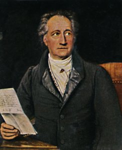 Johann Wolfgang von Goethe 1749-1832 - Gemälde von J.K. Stieler, 1934