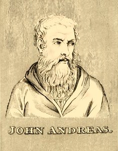 Johannes Andreas, gestorben 1348, 1830 von Unbekannt