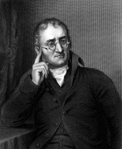 John Dalton, englischer Chemiker, ca. 1860 von Unbekannt