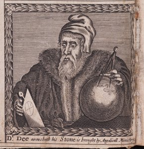 John Dee Aus: Die Ordnung der Inspirati, 1659 von Unbekannt