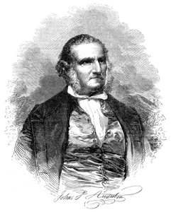 John James Audubon 1780-1851, amerikanischer Ornithologe und Künstler, 1852 von Unbekannt