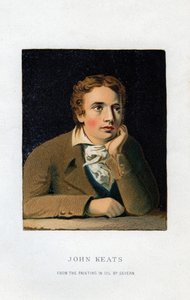 John Keats, englischer Dichter, 19. Jahrhundert
