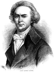John Quincy Adams, 6. Präsident der Vereinigten Staaten, um 1880 von Unbekannt