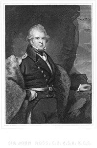 John Ross, britischer Polarforscher und Marineoffizier, 19. Jahrhundert von Unbekannt