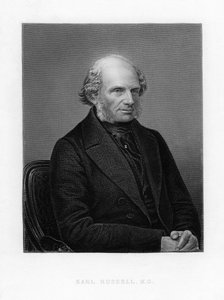 John Russell, 1. Earl Russell, britischer Whig- und Liberaler Politiker, ca. 1870 von Unbekannt