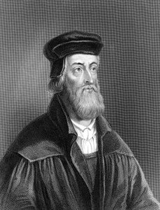 John Wycliffe, englischer Religionsreformer des 14. Jahrhunderts, 1882
