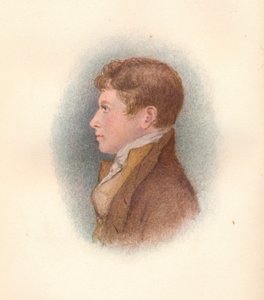 Joseph Gurney, geb. 1796, im Alter von 20 Jahren, um 1816