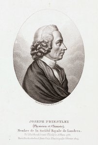Joseph Priestley, englisch-amerikanischer Theologe und Chemiker, ca. 1780