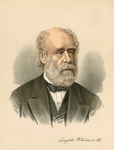 Joseph Whitworth, britischer Ingenieur und Erfinder, um 1880 von Unbekannt
