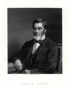 Jules Claude Gabriel Favre, französischer Staatsmann, 19. Jahrhundert
