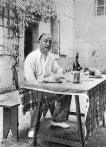 Jules Romains, französischer Dichter und Schriftsteller, 1935 von Unbekannt